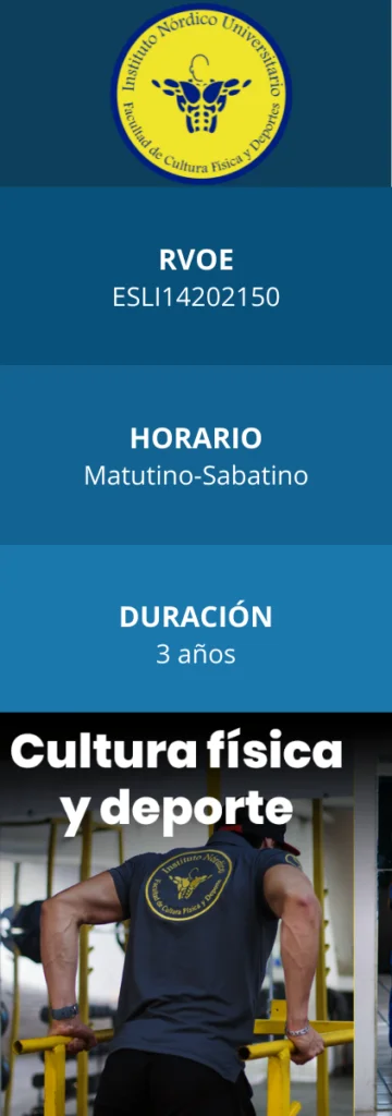 Cultura Física y Deportes